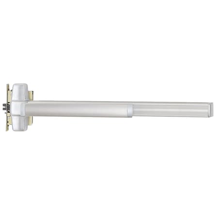 Grade 1 Mortise Exit Bar, 36-in Device, Passage Function, 17 Lever With Escutcheon Trim, Hex Dogging